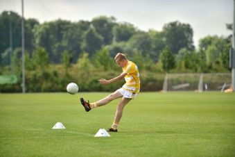 Ruairi O'Boyle competes in the John West National Skills Challenge in Dublin