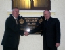 Christy Cooney with Vice President Canon Murphy